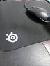 赛睿（SteelSeries）QcK Medium 游戏鼠标垫大号 鼠标垫游戏电竞 电竞fps顺滑鼠标垫 CSGO 无畏契约 M号 320*270*2mm 实拍图