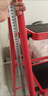 忆琳居梯子家用安全人字梯折叠梯伸缩多功能楼梯便捷扶梯加厚红色四步 实拍图