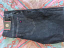 皮尔卡丹（pierre cardin）牛仔裤男2026新款商务休闲直筒弹力长裤子22206烟灰32 实拍图