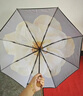 蕉下（beneunder）防紫外线遮阳伞三折双层黑胶晴雨伞防晒伞BM664花椿 实拍图