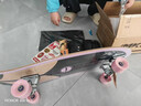 迈卡龙S7陆地冲浪板初学者滑板成人儿童专业刷街代步免蹬地陆冲板大鱼板 S7-30寸木纹 实拍图