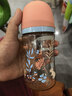 贝亲（Pigeon）PPSU双把手防胀气奶瓶240ml 丛林小兔 M号奶嘴 3月+ AA218 实拍图