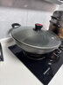 炊大皇炒锅不粘锅少油烟平底多用煎炒锅36cm电磁炉通用健康CKN4636BF 实拍图