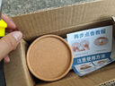 福澤天下 檀香盘香家用香薰厕所蚊香卫生间办公熏香4小时100盘+香炉 实拍图