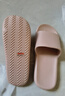京东京造【抗菌皮纹拖】eva软弹拖鞋居家室内防臭浴室凉拖女士粉色37-38 实拍图