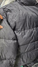 网易严选25新品90鸭绒超蓬羽绒服休闲面包服石墨烯保暖轻量抗菌防泼水 25秋冬立领-静谧黑 L 实拍图