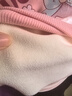 真维斯女童加绒套装儿童秋冬卫衣卫裤两件套女孩时尚冬装中大童保暖 粉 奶茶粉兔+黑 奶茶粉兔X 140 实拍图