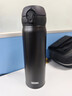 膳魔师（THERMOS）保温杯500ml男女士儿童水杯子伴手礼生日礼物JNL-502黑色 实拍图