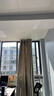 慕亚不锈钢伸缩杆晾衣杆免打孔阳台卫生间窗帘浴帘杆衣柜支撑杆晒衣杆 实拍图