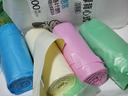 云蕾背心式垃圾袋彩色45*57cm200只单面1丝加厚家用办公手提厨房厕所 实拍图