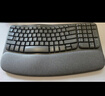 罗技（Logitech）Wave Combo 无线人体工学键鼠套装 垂直鼠标 无线蓝牙鼠标 办公键盘 无线键盘 蓝牙键盘 黑色 实拍图