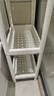 宜家（IKEA）维灰恩多层置物架夹缝架卫生间浴室家用收纳架搁架单元角架 白色37x23x70 实拍图