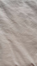 洁丽雅（Grace）A类5A抗菌防水纯色床单床上用品 米驼色200cmx230cm 1.5米床 实拍图