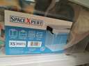 SPACEXPERT 衣物收纳箱塑料整理箱车载储物箱20L透明 1个装 带提手 实拍图