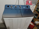 长虹半自动波轮洗衣机 家用老式双缸双桶 洗脱一体机 大容量脱水甩干机 21.8公斤【洗15公斤+脱6.8公斤+强力电机】 实拍图