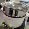九阳（Joyoung）电煮锅电热锅泡面火锅宿舍小电锅电蒸锅寝室2.5L蒸煮一体蒸屉蒸笼电蒸锅HG25-G201S 实拍图