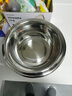 苏德乐【三件套】316L不锈钢盆套装洗菜盆家用油盆厨房打蛋和面汤盆 28-30-32cm三件套【发三个】 实拍图
