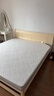 零树实木床双人床简易床1.8m*2m床+10cm椰棕床垫 包安装 JYA-05(套装) 实拍图