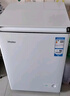 海尔（Haier）142L单温冰柜小型家用小冰柜减霜一级能效冷藏冷冻转换深冷冷柜小冰箱BC/BD-142GHW9D国家补贴 实拍图