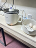 美的（Midea）电煮锅 电蒸锅 宿舍小电锅学生宿舍泡面锅 1.6L便携式可折叠旅行出差家用多功能锅XZE1621S 配蒸笼 实拍图