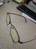 米家小米防蓝光眼镜 平光无度数防辐射眼镜手机电脑男女黑色 实拍图