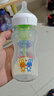 布朗博士玻璃奶瓶 0-3月新生婴儿防胀气防呛 宽口径奶瓶270ml 双兔 实拍图