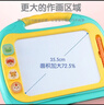 欣格儿童画板可擦写磁性画板超大号早教玩具1-2-3岁男女孩DIY绘画婴儿彩色写字板笔宝宝涂鸦板生日礼物 实拍图