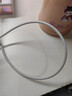 华为（HUAWEI）6A数据线充电线 USBType-C转USBType-C/线长1.8m/高品质线芯原装 白色CC800 实拍图