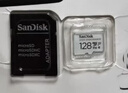 闪迪（SanDisk）128GB TF（MicroSD）4K内存卡 行车记录仪 监控摄像头专用 循环录制10,000小时 高耐用存储卡 实拍图