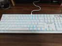 狼途（Langtu）LT104白冰蓝光104键机械键盘电竞游戏办公键盘有线客制化平板电脑笔记本键盘 实拍图