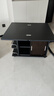 法莎蒂茶几折叠多功能小桌子小户型客厅边柜可移动推车沙发边几 【黑色】可移动折叠小推车边几 实拍图
