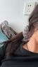 浪莎丝袜女性感开档免脱裤袜超薄情调丝袜连裤袜均码 黑肤各1双 实拍图