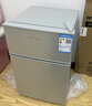 HYUNDAI（韩国现代）小冰箱迷你小型家用冷藏冷冻宿舍出租房办公室双开门二门电冰箱节能省电 58L银【日销过百+租房必备】 实拍图