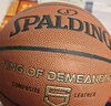 斯伯丁（SPALDING）篮球5号室内外耐磨兼用五号PU材质青少年儿童篮球77-476Y5 实拍图