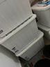 SPACEXPERT 衣物收纳箱特大号塑料整理箱车载储物箱80L白色 1个装 带轮 实拍图