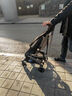 凯利童车凯利TS208口袋式推车一键收车轻便遛娃神奇大储物篮可坐可半躺 TS208A pro版 砂砾棕【升级六重避震】 实拍图