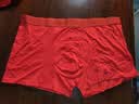 蕉下（beneunder）红色内裤男士本命年马年莫代尔抗菌内裤衩四平角裤礼盒 骐骥红 晒单实拍图