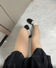 小野和子【杨幂同款】光腿神器双层丝袜女秋冬季加绒保暖肉色打底裤连裤袜 实拍图