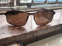 亿眸 款男士偏光太阳镜彩膜眼镜钓鱼防晒墨镜男款防眩光驾驶镜 茶色款 实拍图