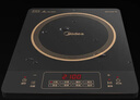 美的（Midea）电磁炉家用电陶炉大功率家用加大面板电磁灶猛火爆炒耐用防水面板八九档火力纤薄电池炉 【升级大面板】2100W猛火 实拍图