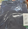 重磅纯棉短袖t恤男高档纯色印花休闲基础款内搭半袖打底衫 铁灰 3XL  170-185斤 实拍图