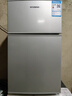 HYUNDAI（韩国现代）小冰箱迷你小型家用冷藏冷冻宿舍出租房办公室双开门二门电冰箱节能省电 68L银【店铺爆款+节能省电】 实拍图