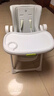 babycare宝宝餐椅6个月以上吃饭可折叠儿童座椅可移动婴儿成长椅 贝壳白 实拍图