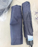 天堂 双人晴雨伞三折 遮阳伞太阳伞10骨加大加固抗风大伞 33724黑胶 实拍图
