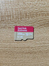 闪迪（SanDisk）256GB TF(MicroSD)内存卡 4K极速金卡A2 V30 U3行车记录仪 运动相机无人机 监控存储卡 读190MB/s 实拍图