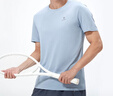骆驼（CAMEL）速干T恤男透气圆领短袖运动上衣 J13BAXLN002B 迷雾蓝 L 实拍图