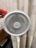 美的（Midea）【暴风循环】空气循环扇大风量摇头电风扇家用台式落地扇轻音卧室节能小风扇柔风轻羽扇 FGA24TQ 实拍图