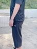 安踏男裤速干七分裤男2026夏季新款冰丝透气休闲运动中裤男士跑步裤子 （推荐款夏季速干裤拉链款）黑色 L /175cm (适合130-150斤) 实拍图