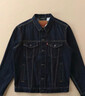 Levi's李维斯情侣同款美式经典复古休闲时尚潮牌修身牛仔夹克外套 深蓝色 72334-0134 XL 实拍图