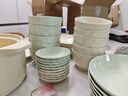 洛威乔迁餐具套装2026新款碗碟套装家用釉下彩陶瓷碗盘餐具整套碗具筷 【大砂锅】奶黄绿混搭十人食53件 实拍图